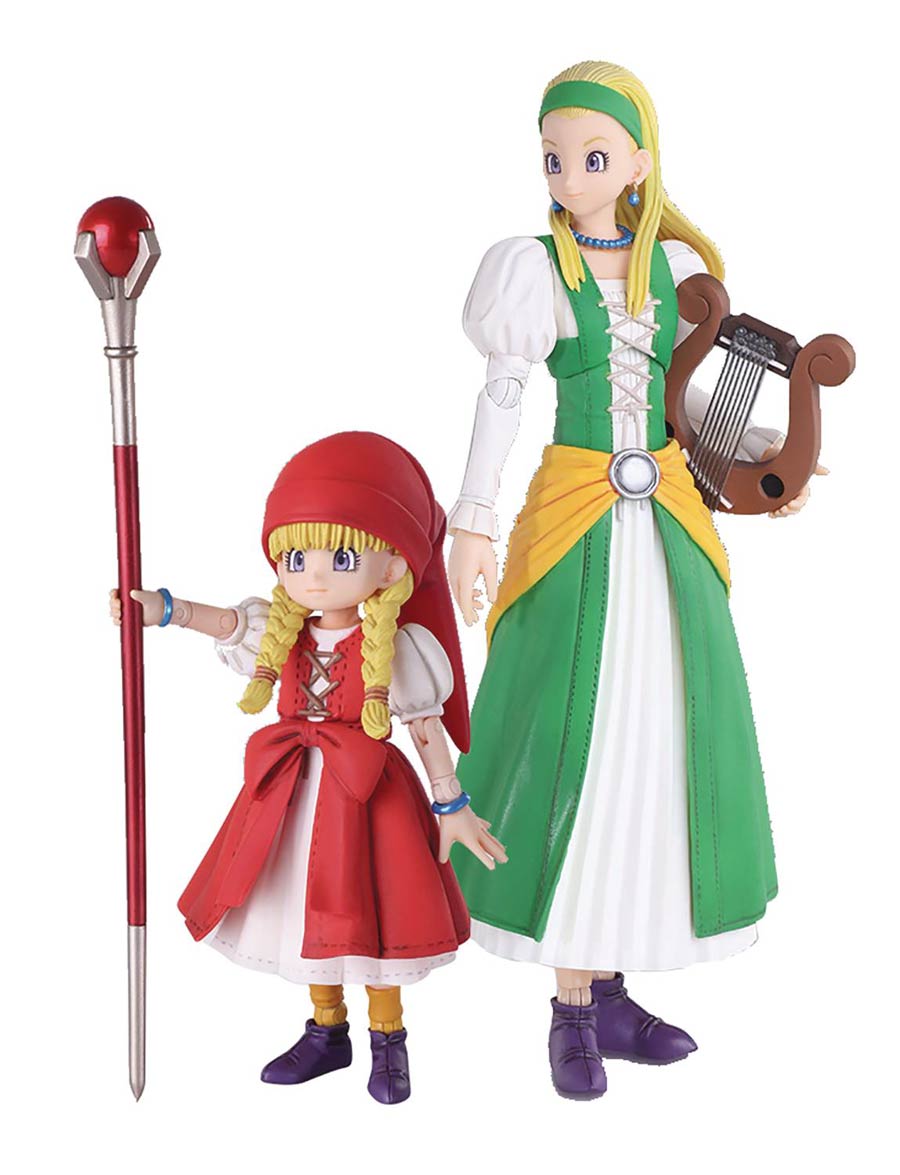 Dragon Quest XI Bring Arts Action Figure Set - Veronica & Serena