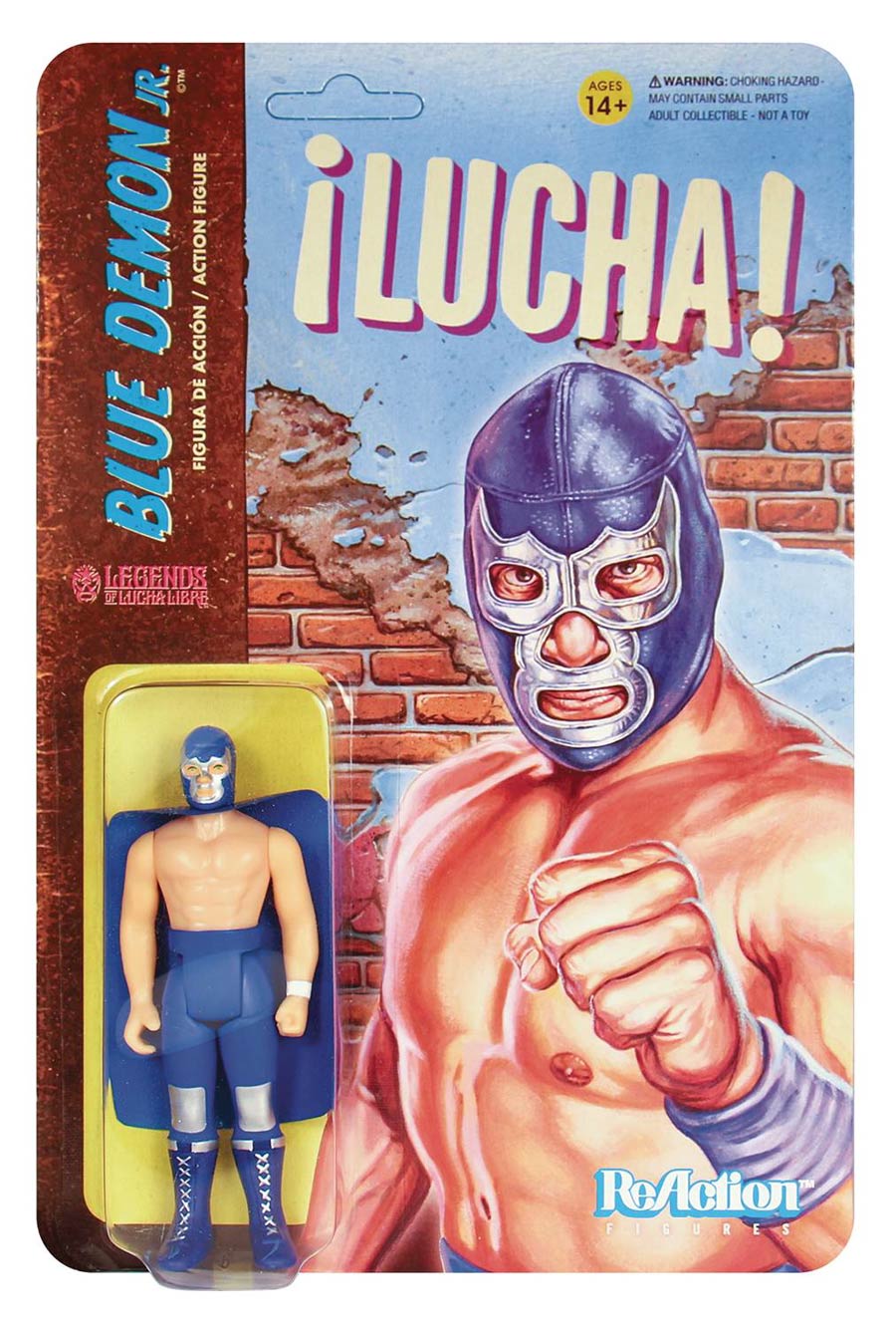 Lucha Libre Reaction Figure - Blue Demon Jr