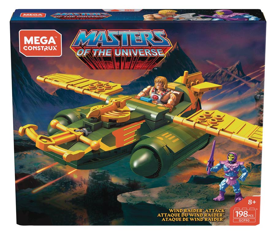 Mega Construx Masters Of The Universe Wind Raider Attack Construction Set