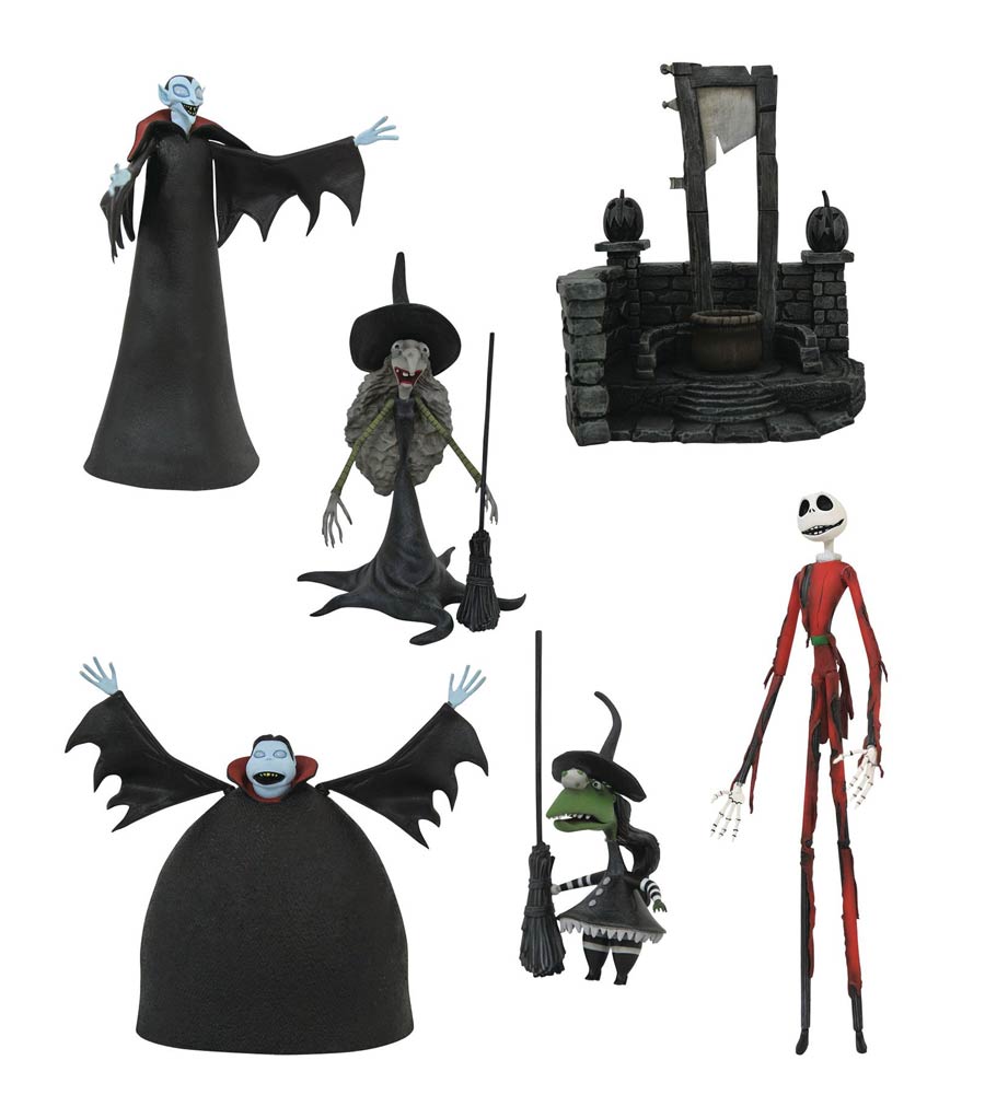Nightmare Before Christmas Select Series 8 Action Figure Assortment Case