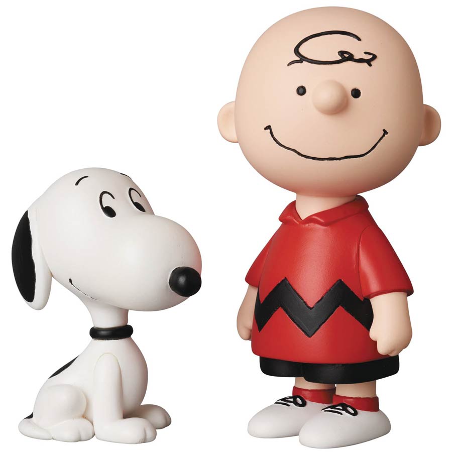 Peanuts Ultra Detail Figure Series 10 - Charlie Brown & Snoopy