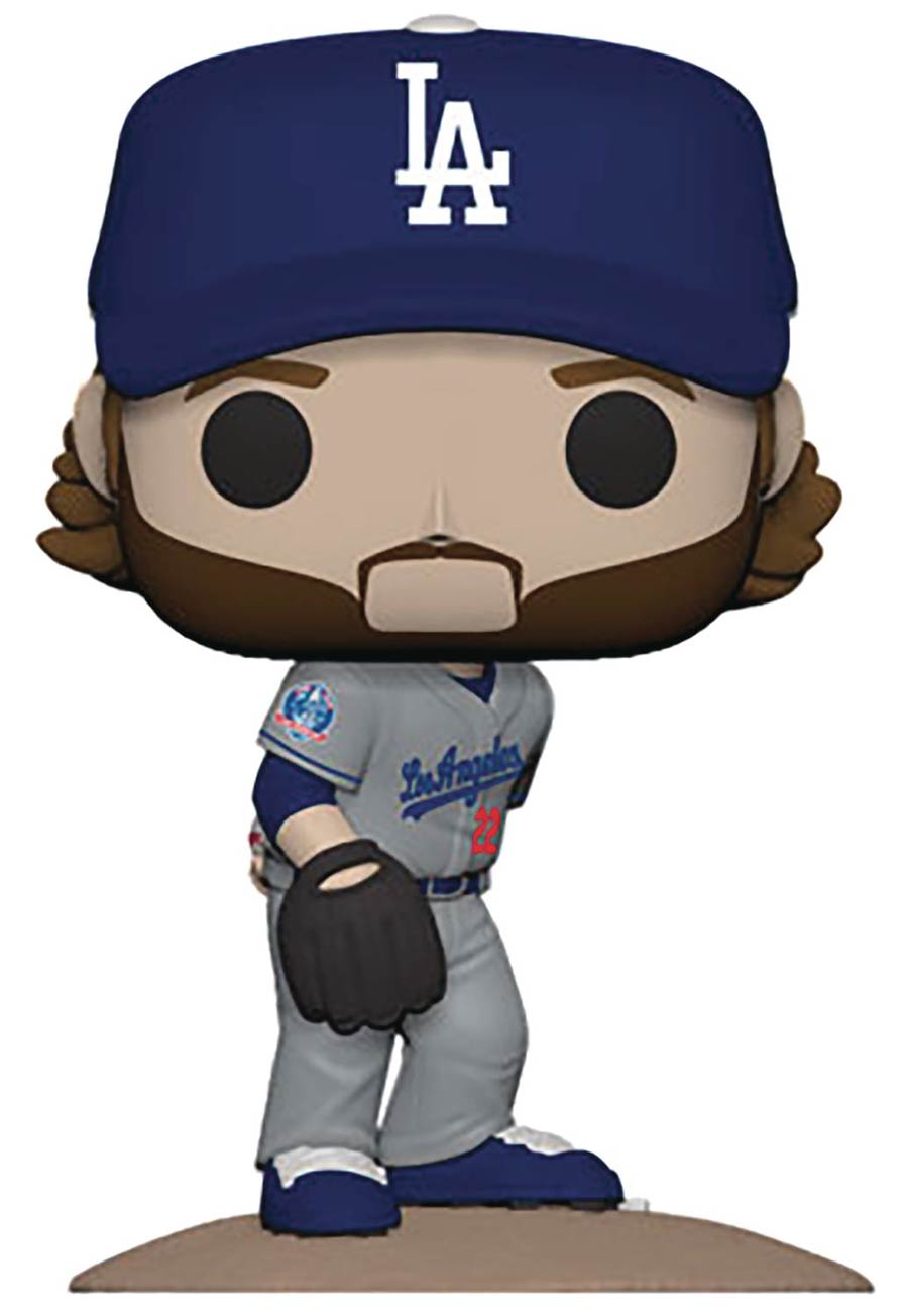 POP MLB Clayton Kershaw New Jersey Vinyl Figure