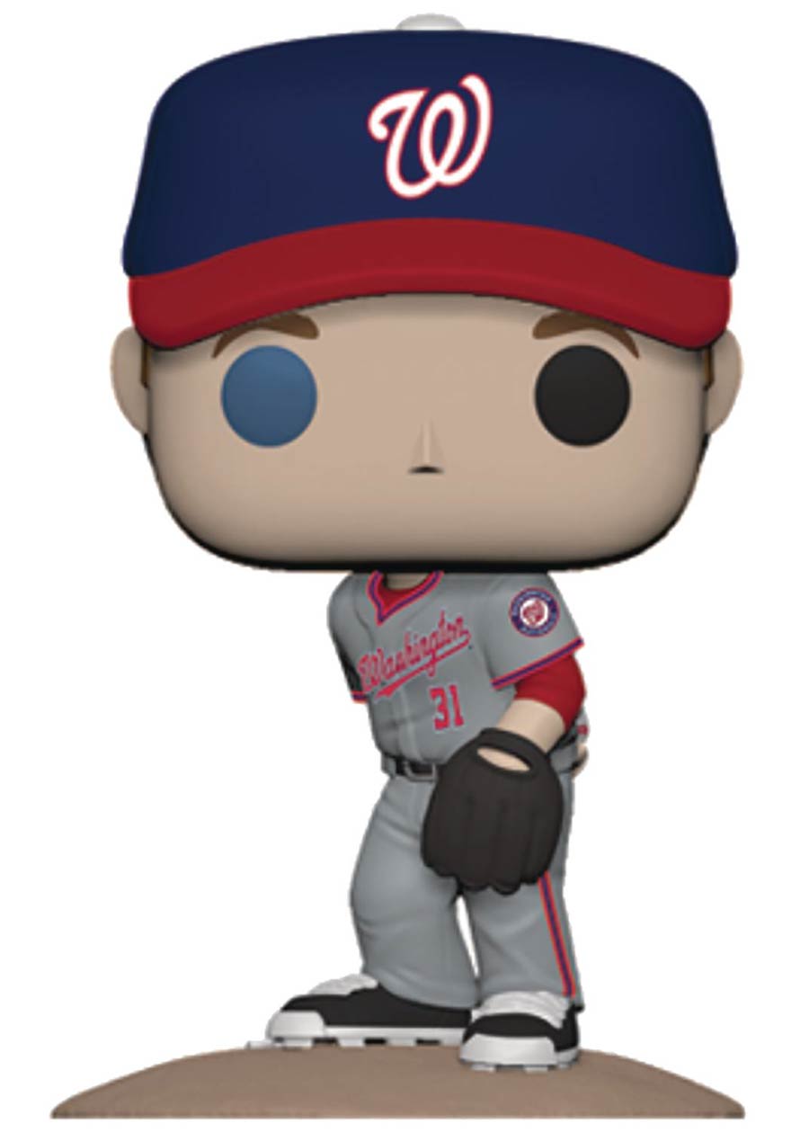 POP MLB Max Scherzer New Jersey Vinyl Figure