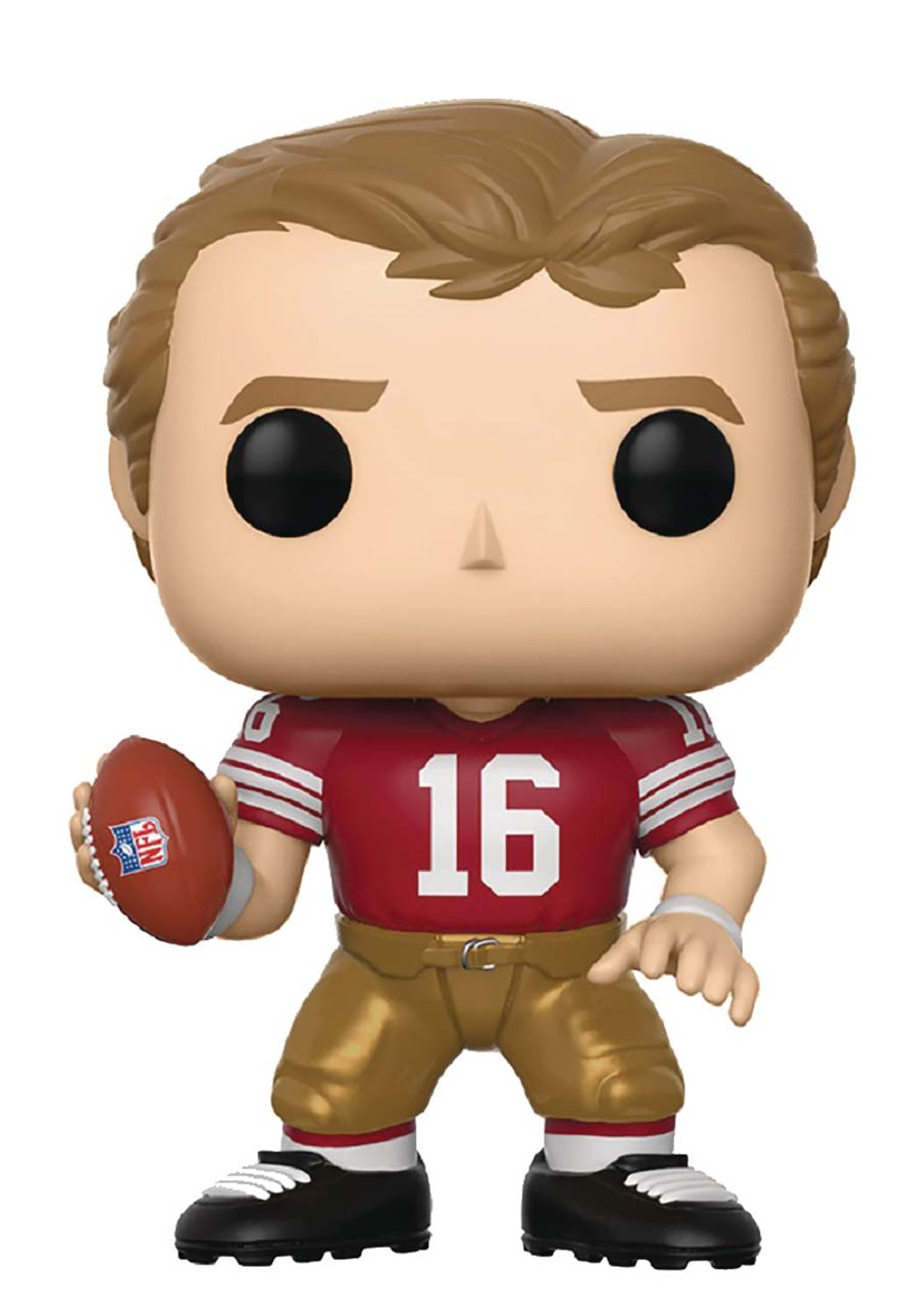 POP NFL 84 Legends Joe Montana 49ers Home Jersey Vinyl Figure