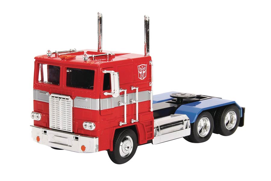 Transformers G1 Optimus Prime 1/24 Scale Die-Cast Truck