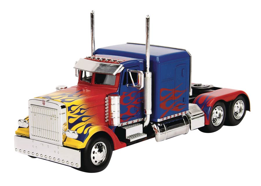 Transformers T1 Optimus Prime 1/24 Scale Die-Cast Truck