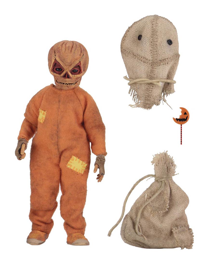 Trick r Treat Sam 8-Inch Retro Action Figure