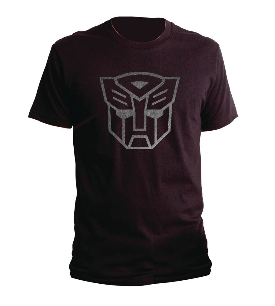Transformers Autobots Reflective Logo T-Shirt Large