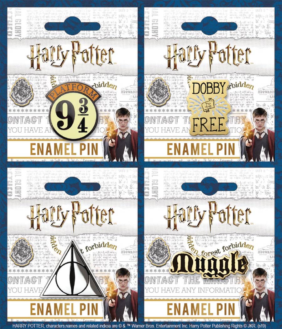 Harry Potter Enamel Pin Series 2 12-Count Assortment Case