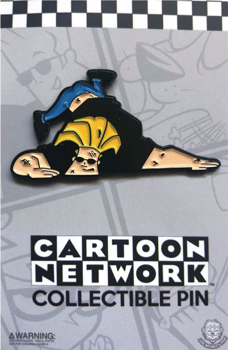 Johnny Bravo Pin - Beat Up Johnny