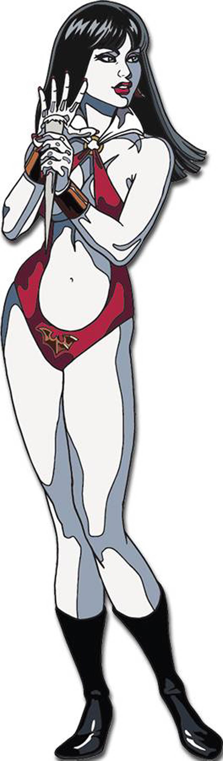 Joseph Michael Linsner Vampirella 50th Anniversary Premium Enamel Pin