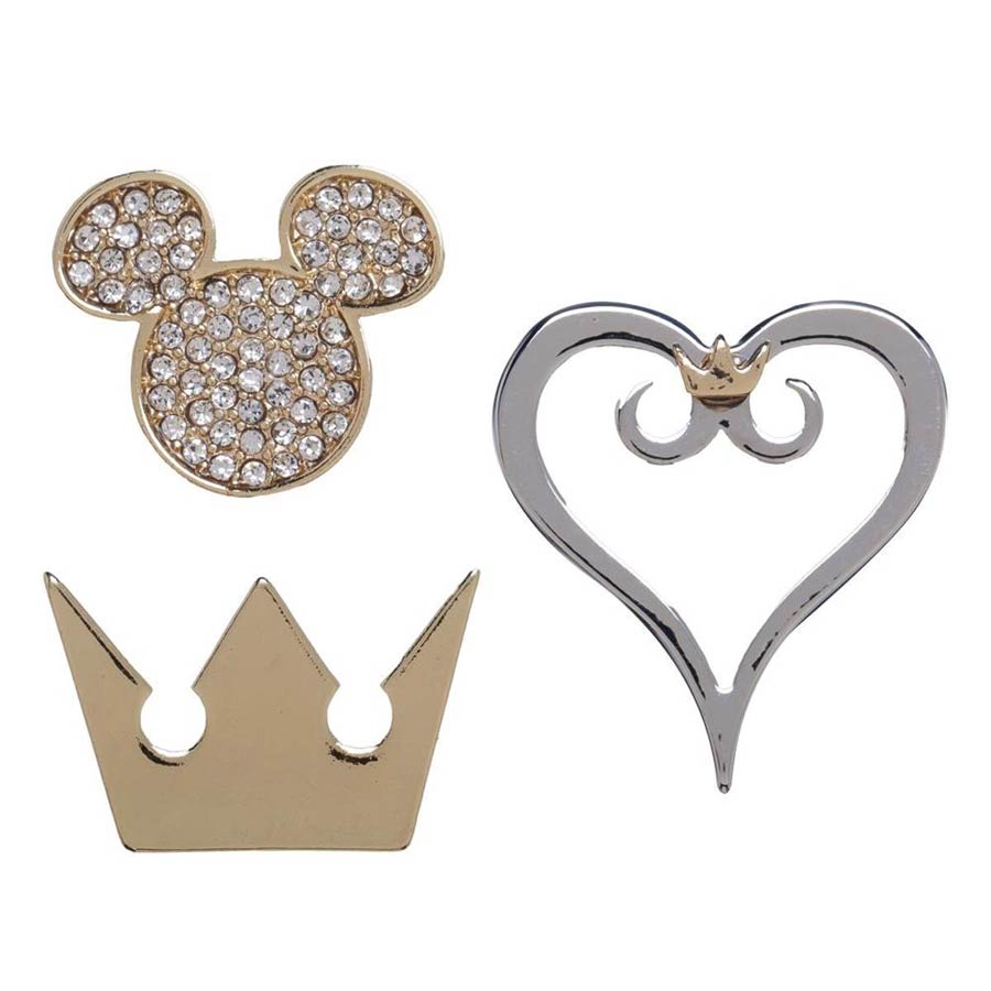 Kingdom Hearts 3-Piece Lapel Pin Set