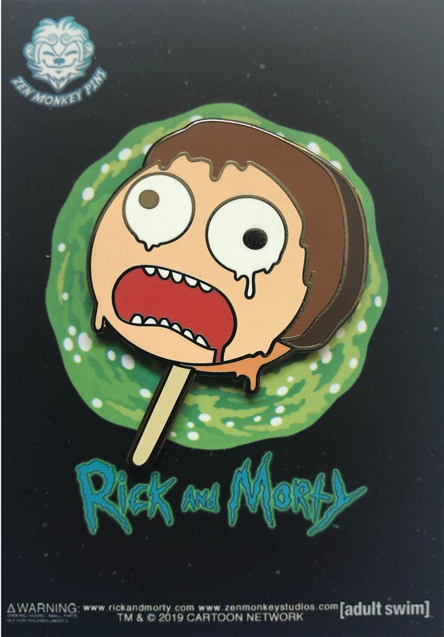 Rick And Morty Pin - Morty Popsicle