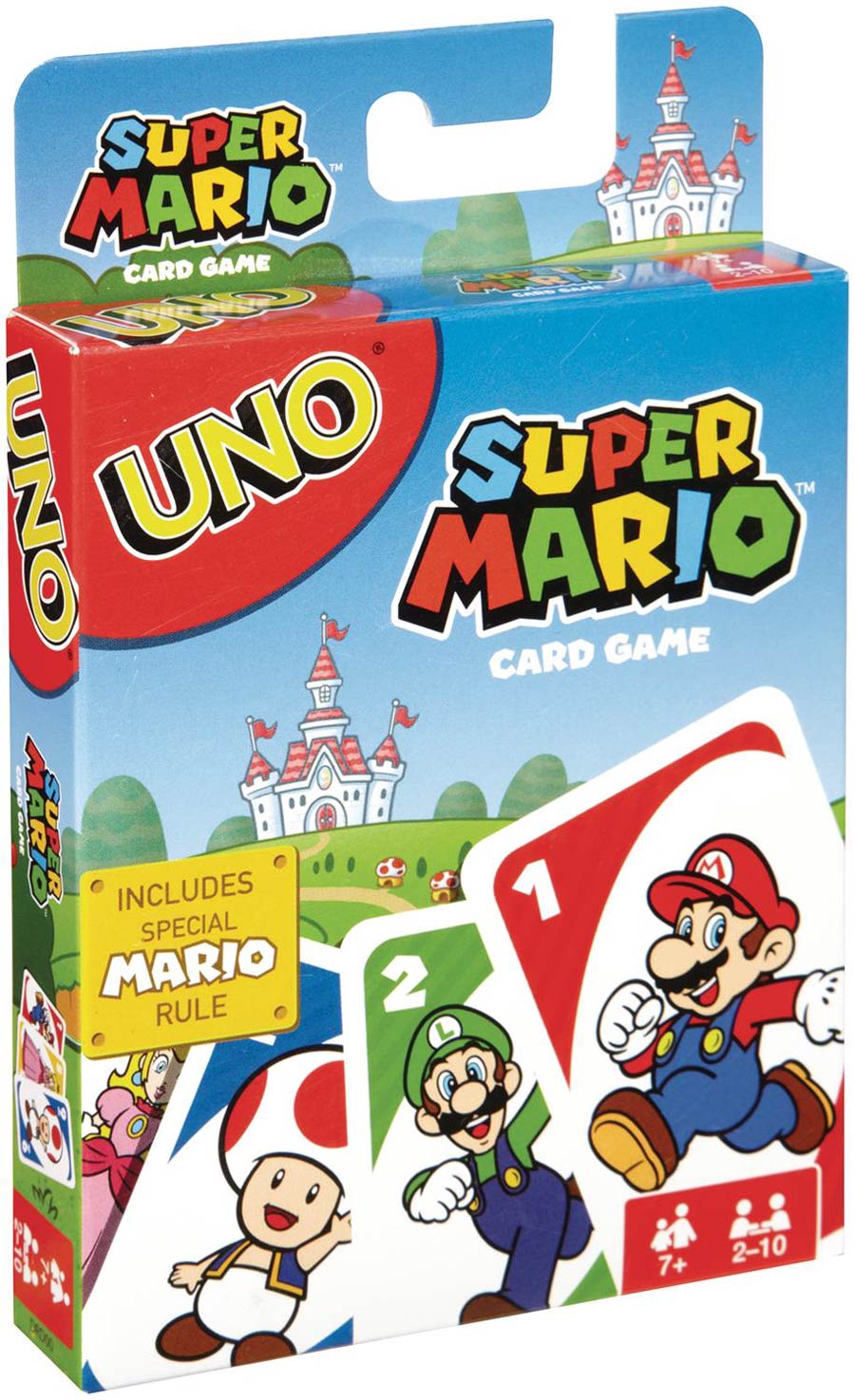 UNO Super Mario Bros Card Game Case