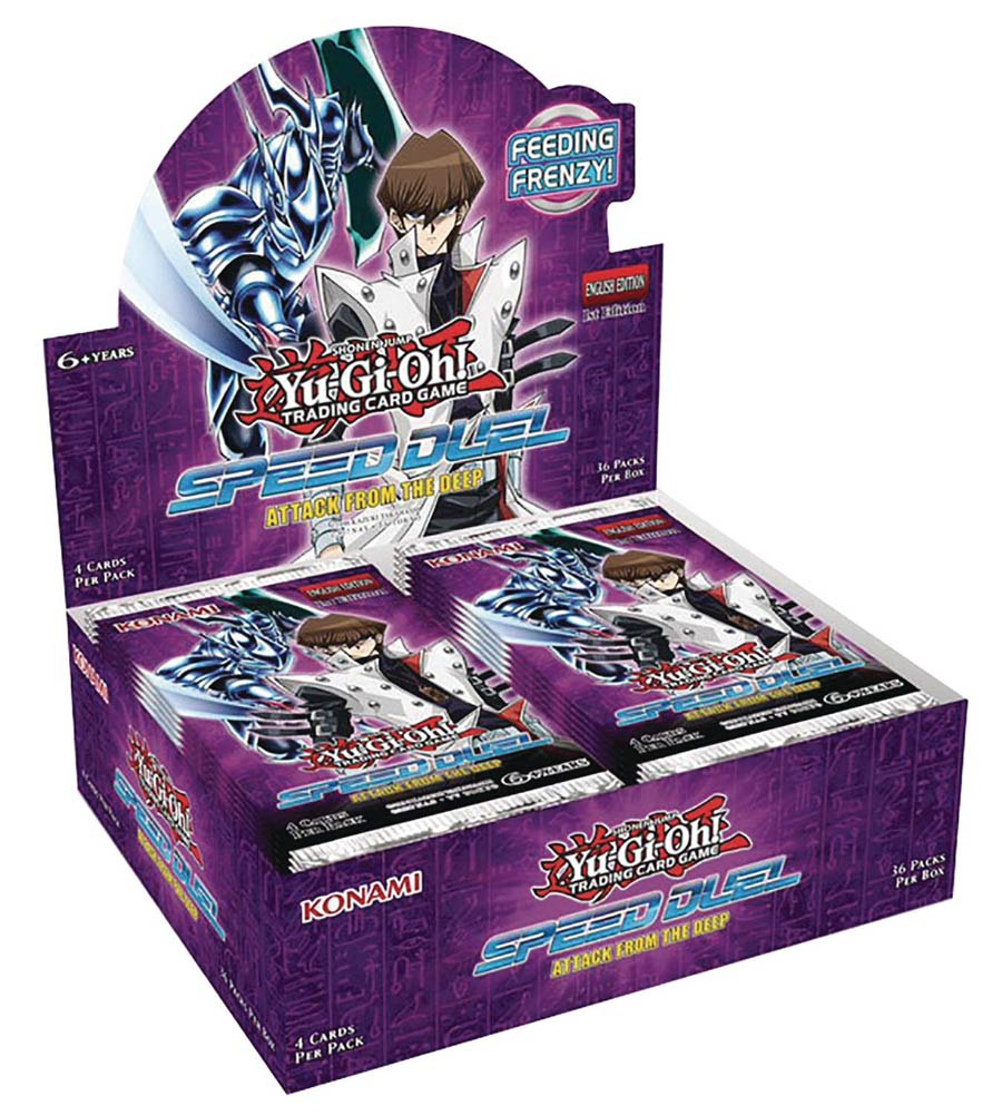 Yu-Gi-Oh TCG Attack From The Deep Speed Duel Expansion Box (10-Count)