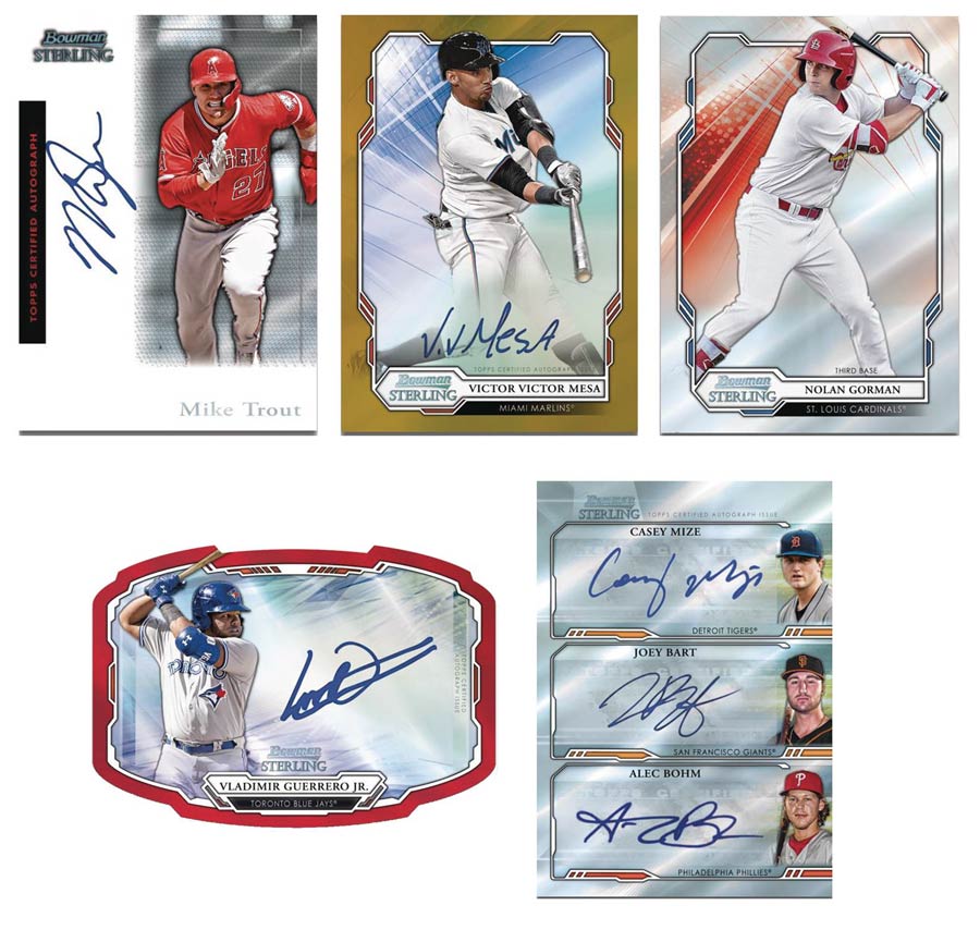 Bowman 2019 Sterling Baseball Trading Cards Box