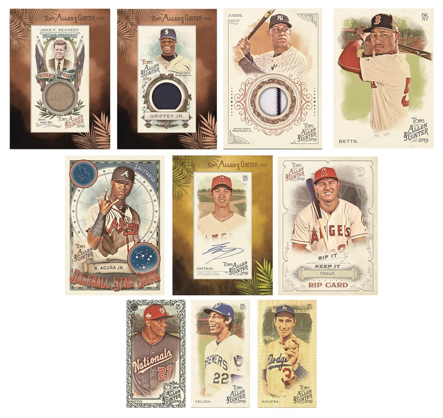 Topps 2019 Allen & Ginter Baseball Trading Cards Box