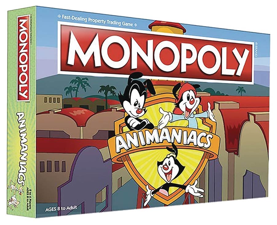 Monopoly Animaniacs Board Game