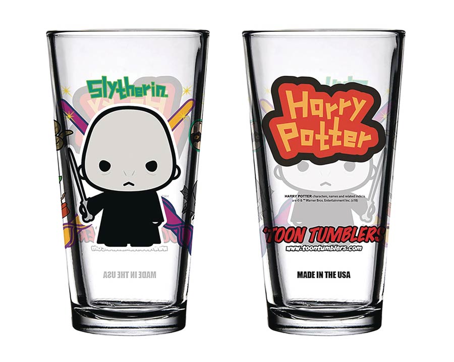 Toon Tumblers Harry Potter Charm Glass - Lord Voldemort