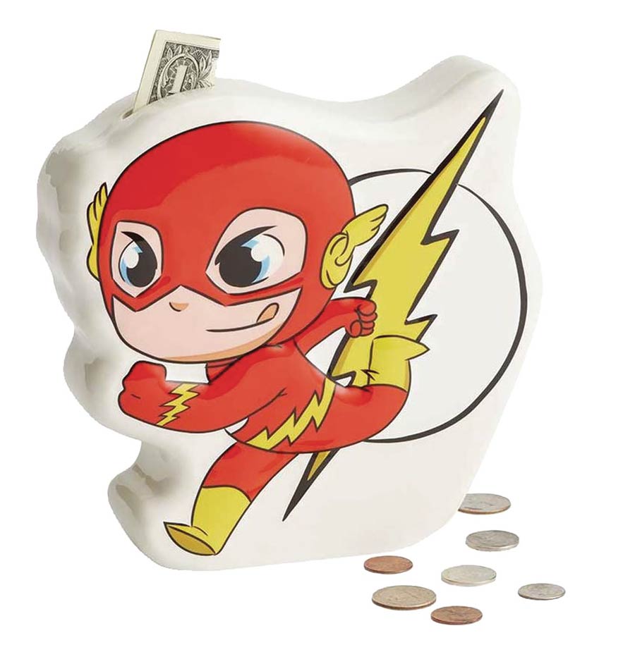 DC Heroes Super Friends Flash Coin Bank