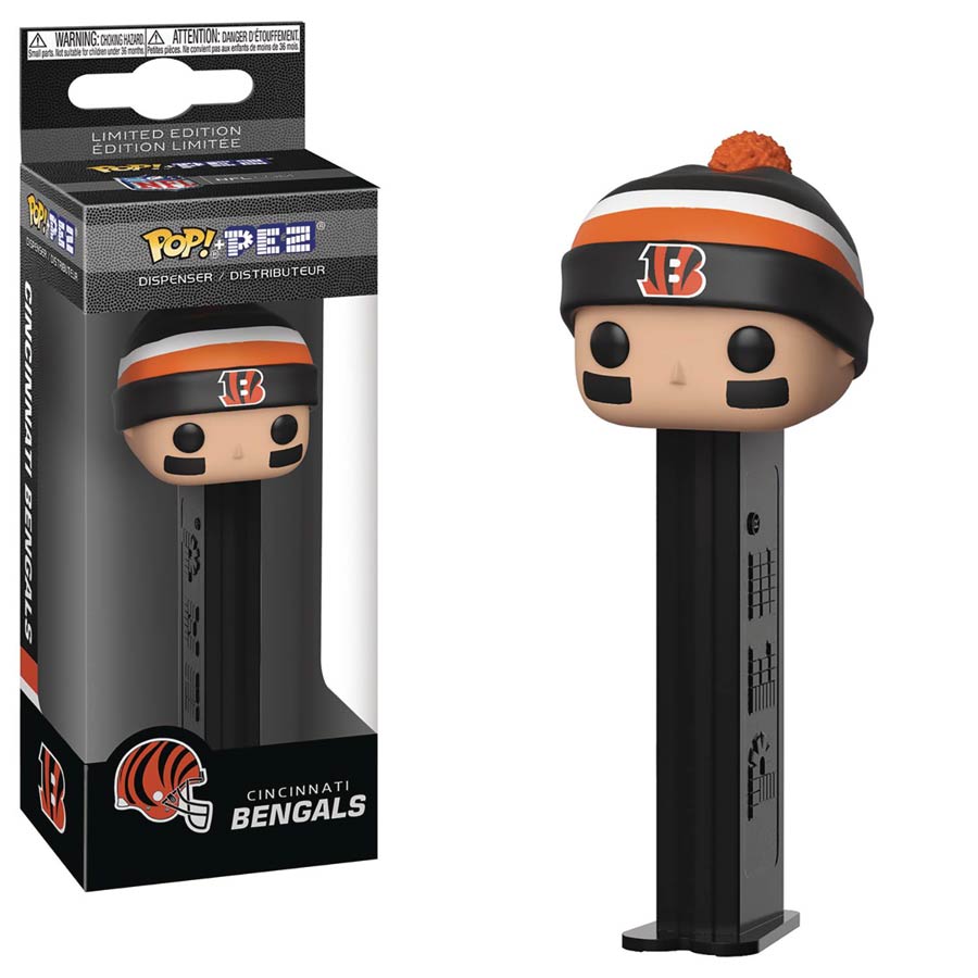 POP PEZ NFL - Bengals Beanie