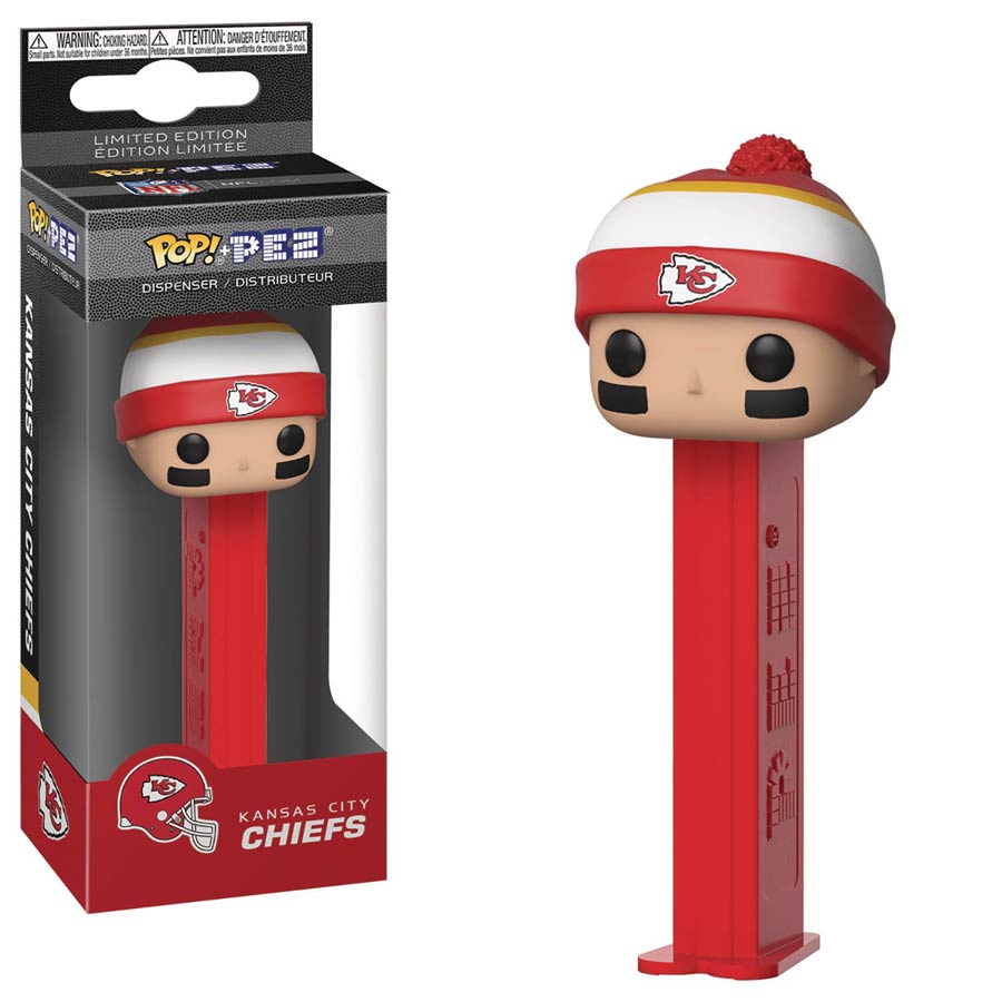 POP PEZ NFL - Chiefs Beanie