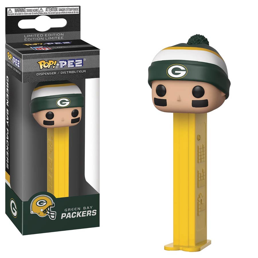 POP PEZ NFL - Packers Beanie
