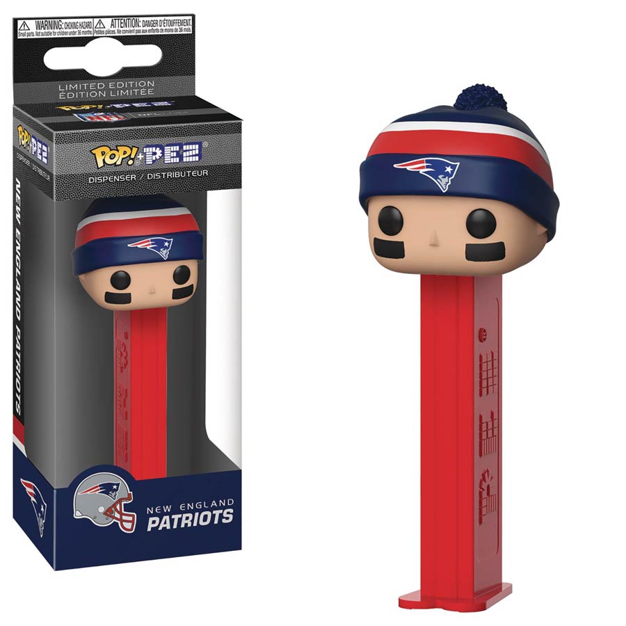 POP PEZ NFL - Patriots Beanie
