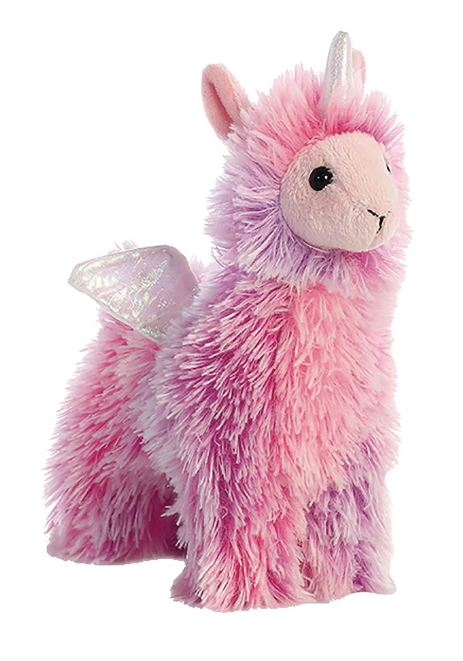 Aurora Llamacorn 8-Inch Plush - Pink