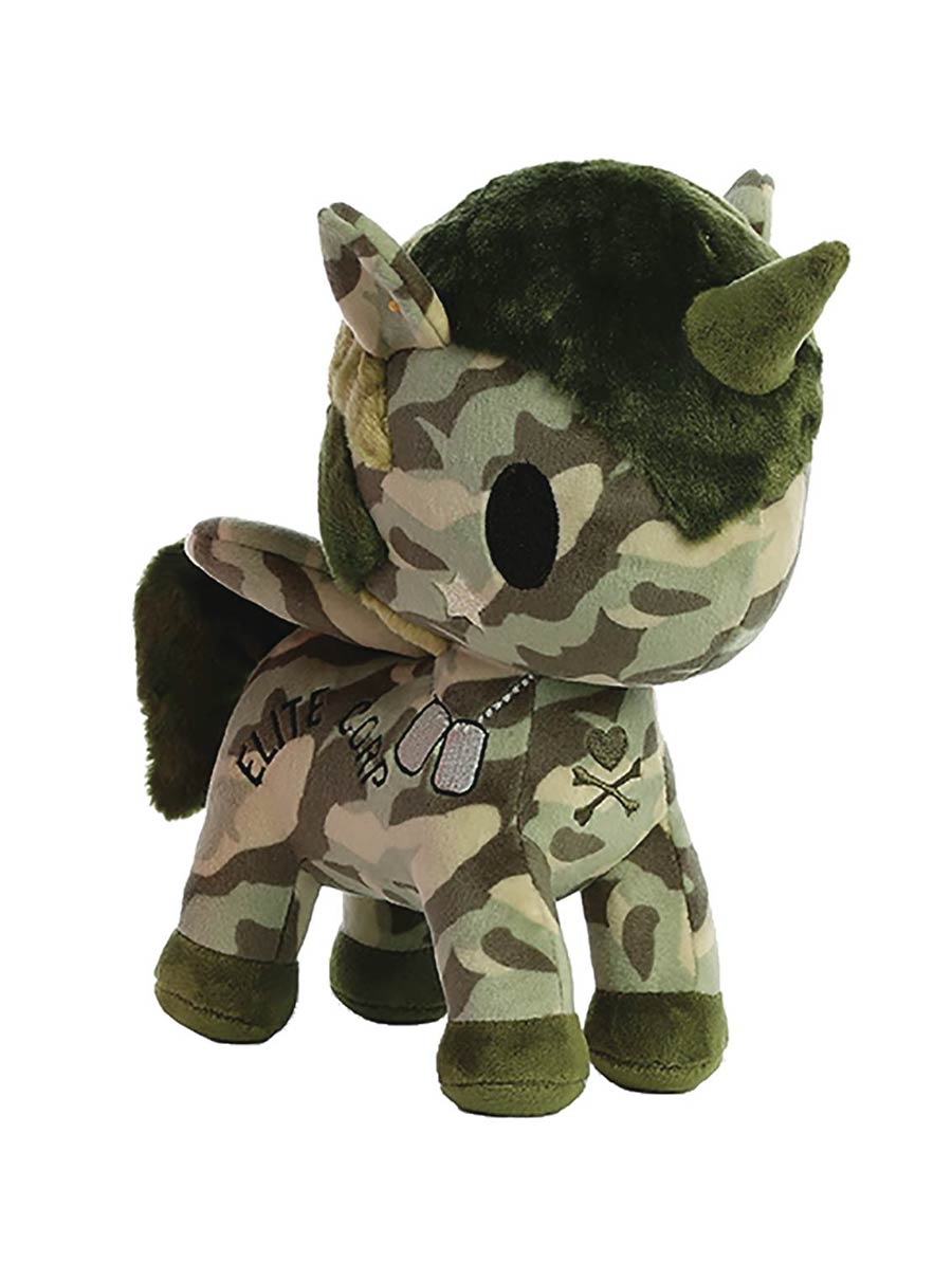 tokidoki Unicorno Sgt Rumble Special Edition 11-Inch Plush