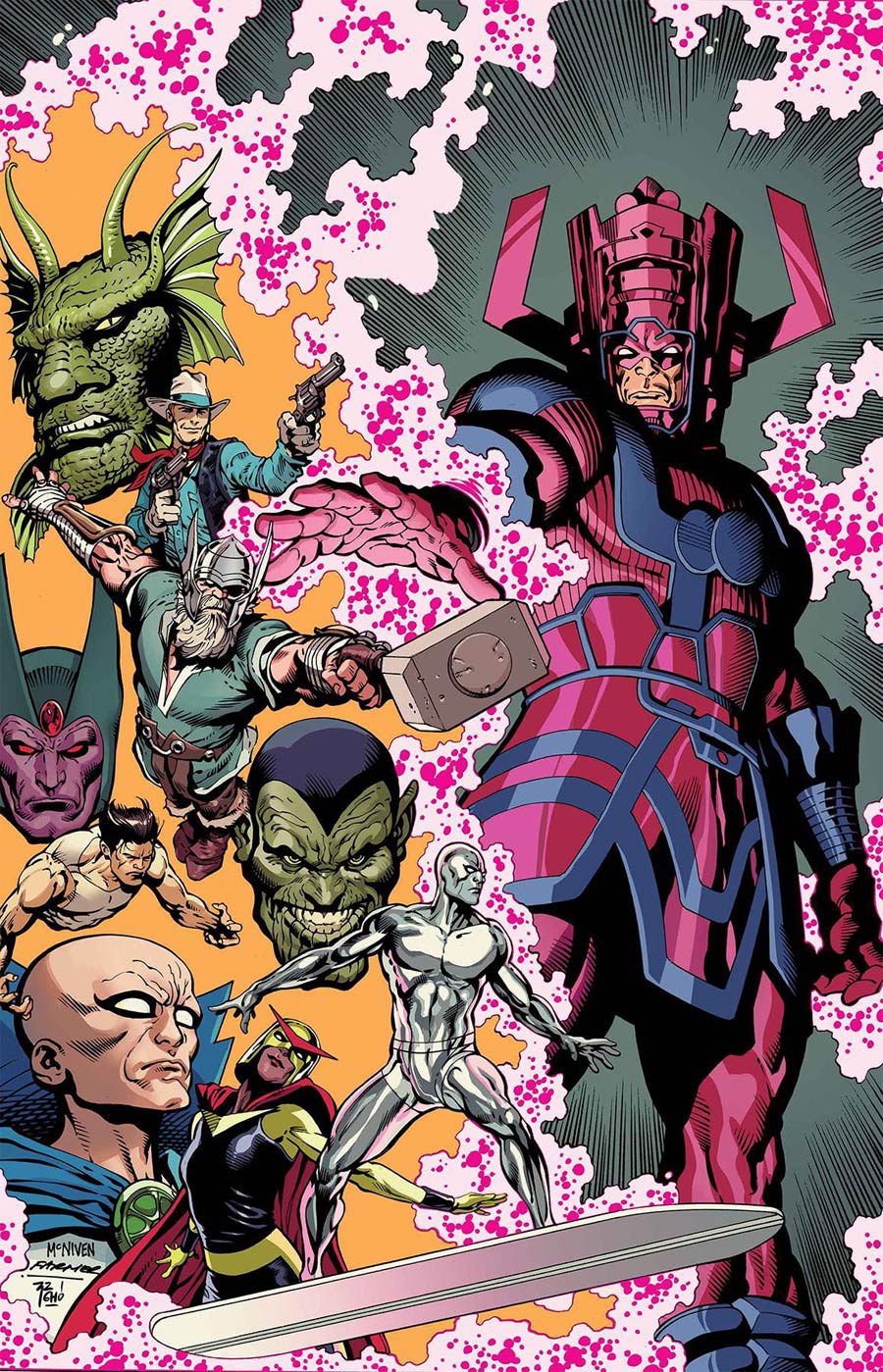 History Of The Marvel Universe #1 By Steve McNiven Poster