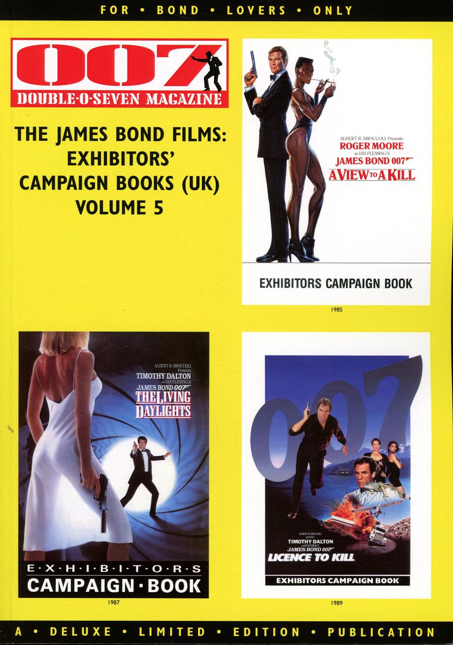 James Bond Films Exhibitors Campaign Books UK Vol 5 TP