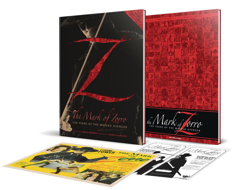 Mark Of Zorro 100 Years Of The Masked Avenger HC Deluxe Edition
