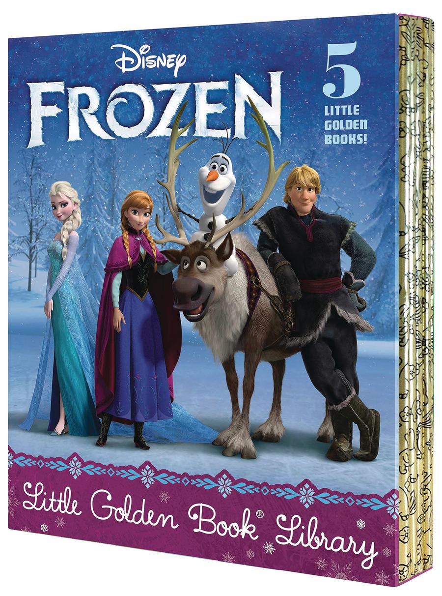 Disney Frozen Little Golden Book Library HC