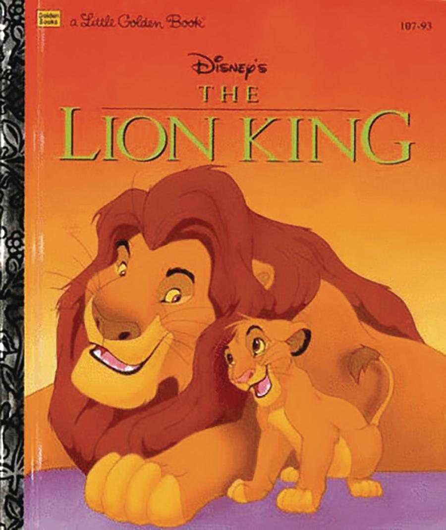 Disneys Lion King Big Golden Book HC