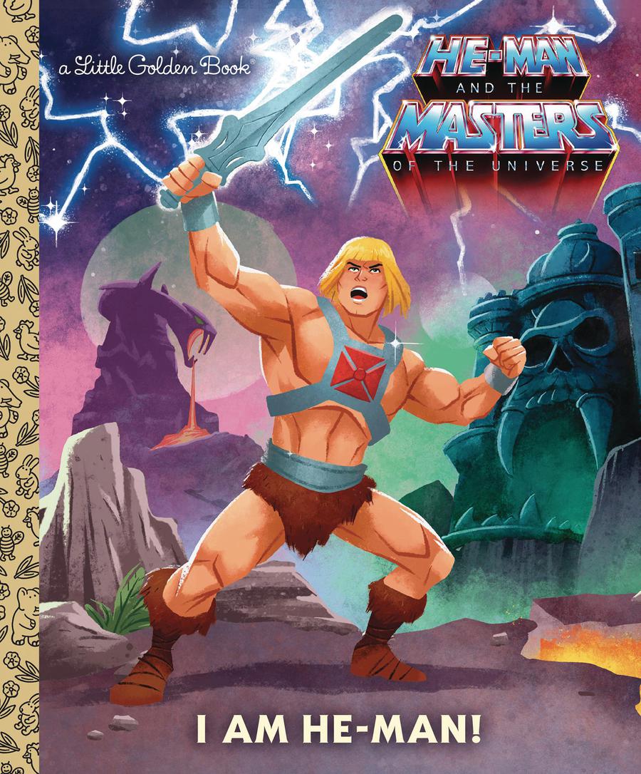 He-Man And The Masters Of The Universe I Am He-Man Little Golden Book HC