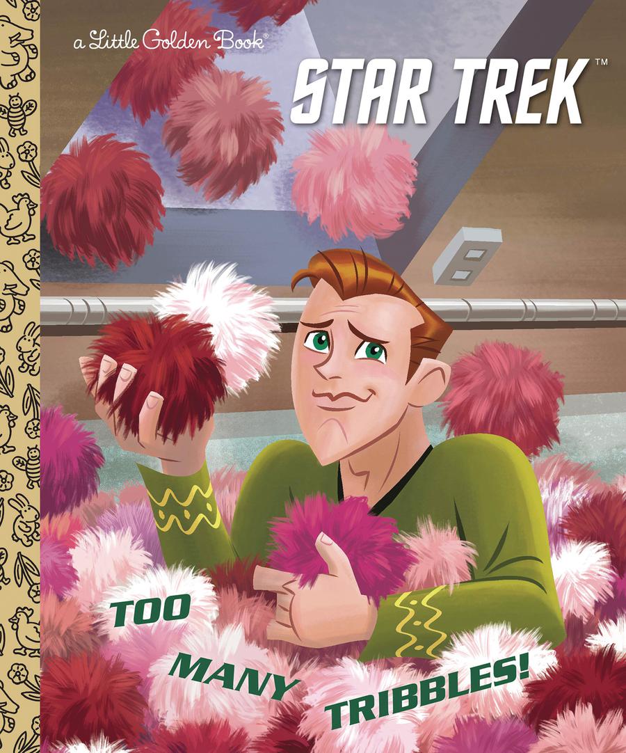 Star Trek Too Many Tribbles Little Golden Book HC