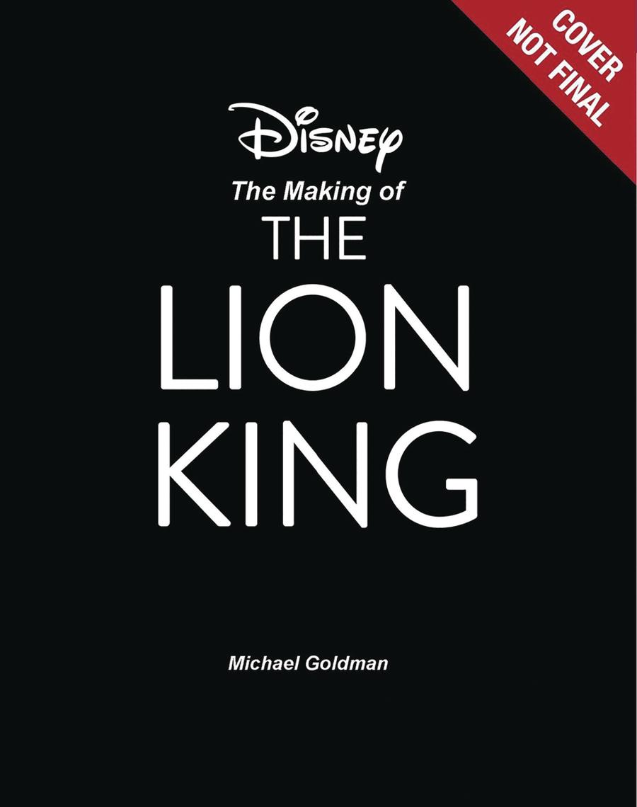 Art And Making Of The Lion King (Live Action) HC