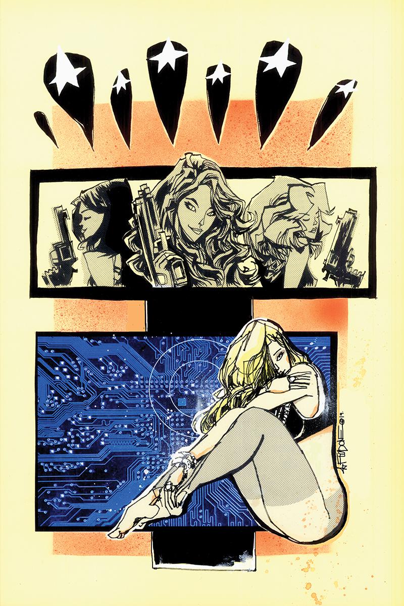 Charlies Angels vs The Bionic Woman #1 Cover F Incentive Jim Mahfood Virgin Cover