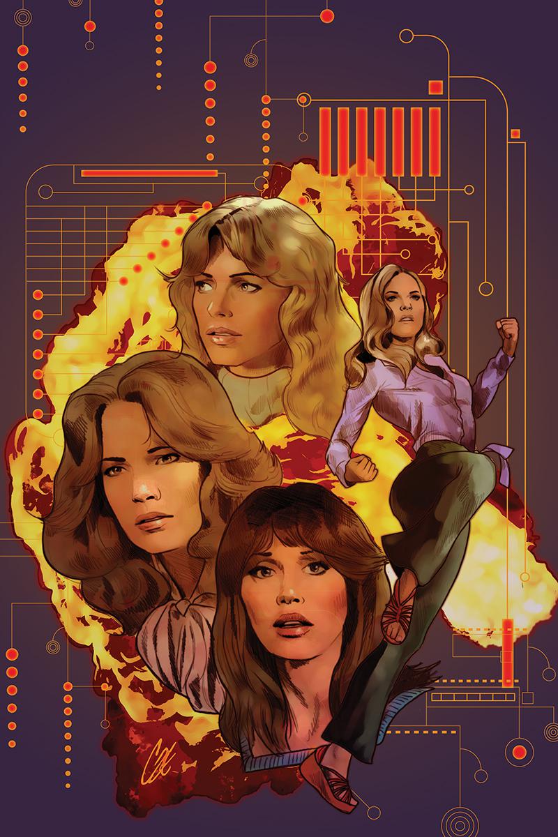 Charlies Angels vs The Bionic Woman #1 Cover G Incentive Cat Staggs Virgin Cover