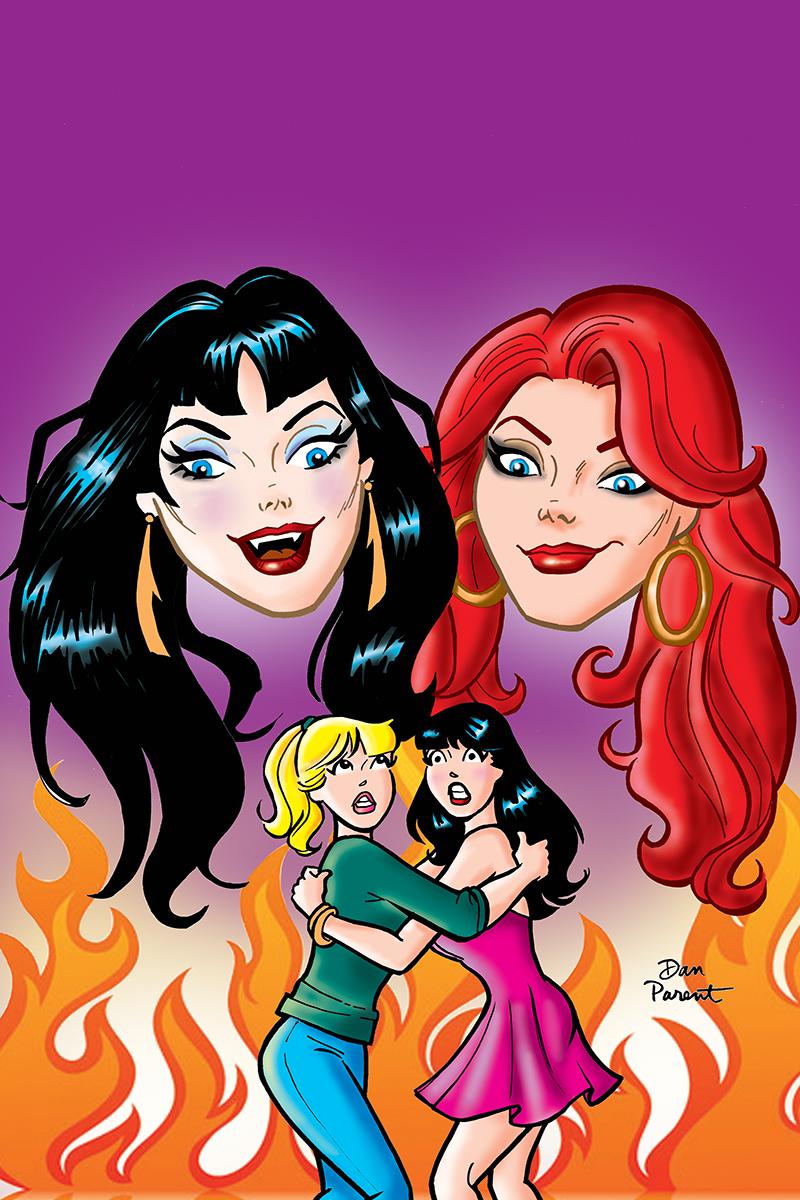 Red Sonja And Vampirella Meet Betty And Veronica #3 Cover I Incentive Dan Parent Virgin Cover