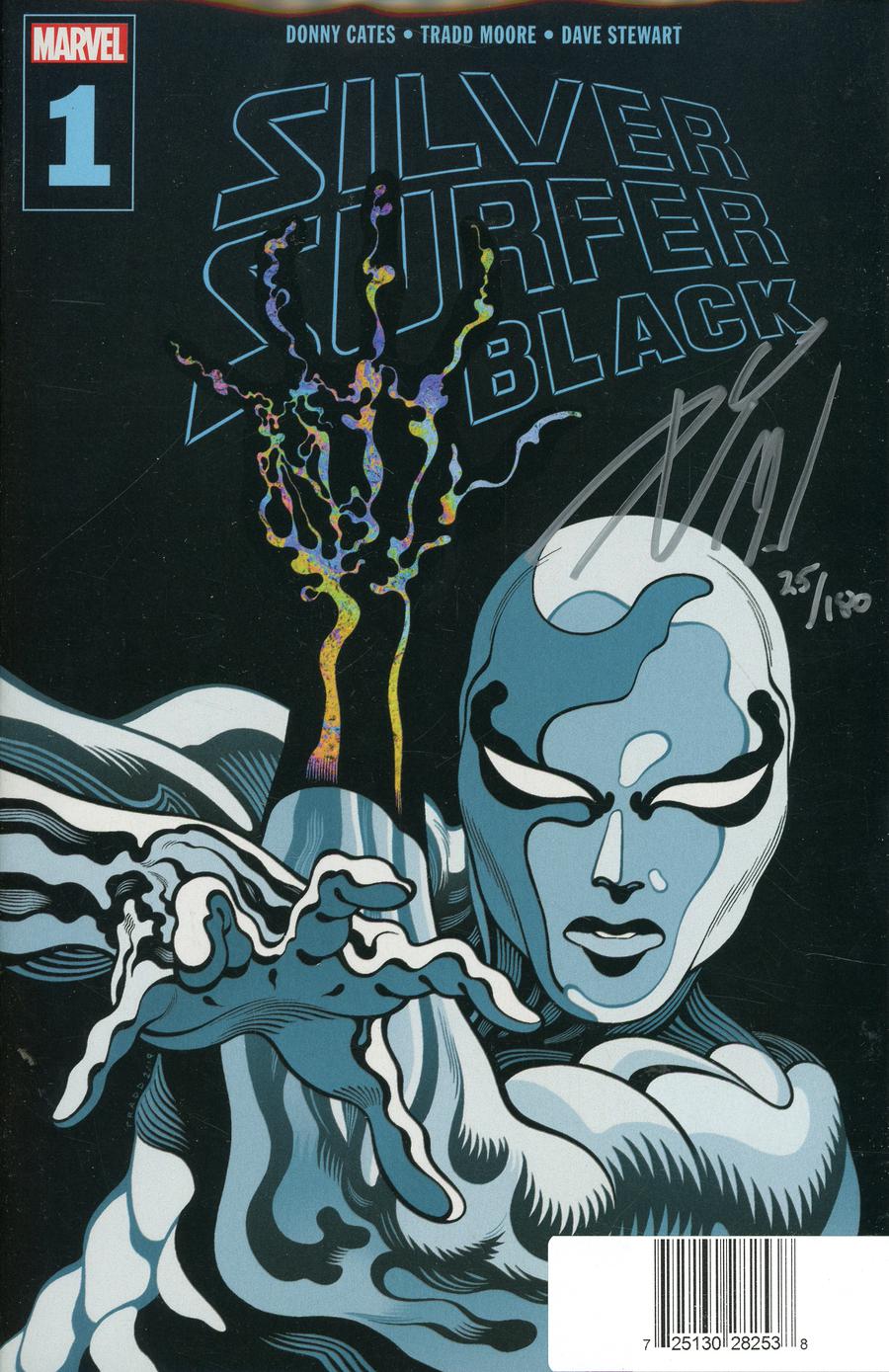 Silver Surfer Black #1 Cover I DF Signed By Donny Cates