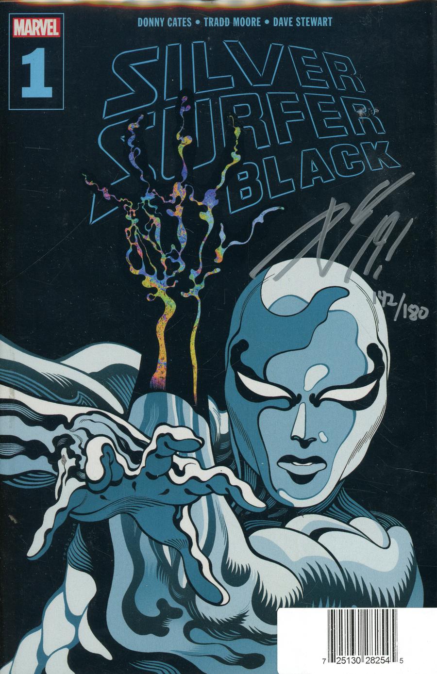 Silver Surfer Black #1 DF Signed By Donny Cates Plus 1