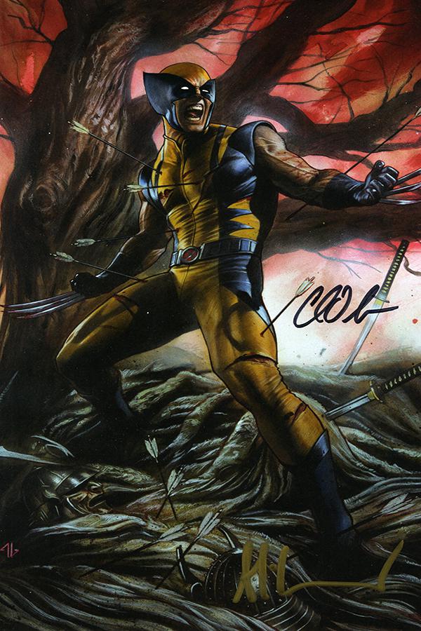 Return Of Wolverine #1 Cover Z-N DF CSA Exclusive Virgin Variant Cover Signed By Charles Soule & Adi Granov