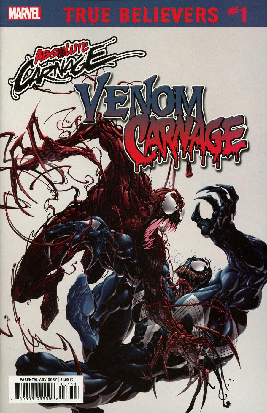True Believers Absolute Carnage Venom vs Carnage #1