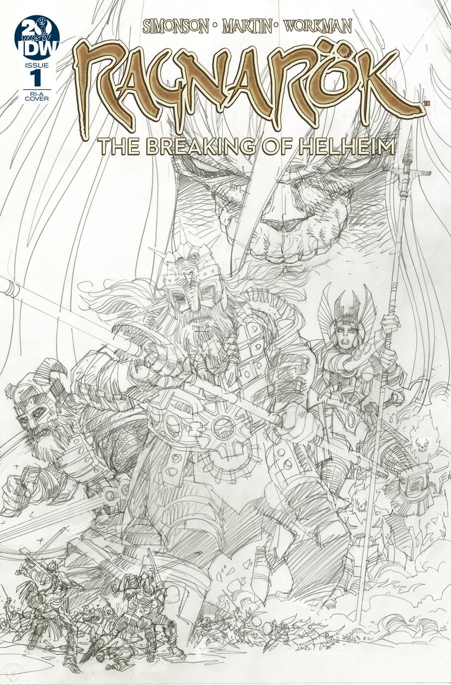Ragnarok Breaking Of Helheim #1 Cover B Incentive Walter Simonson Variant Cover