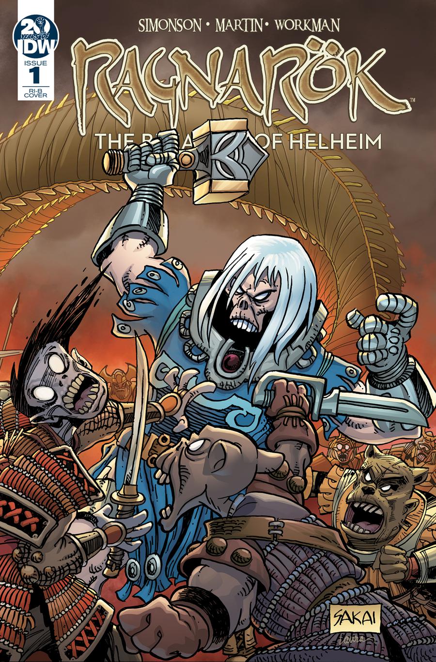 Ragnarok Breaking Of Helheim #1 Cover C Incentive Stan Sakai Variant Cover