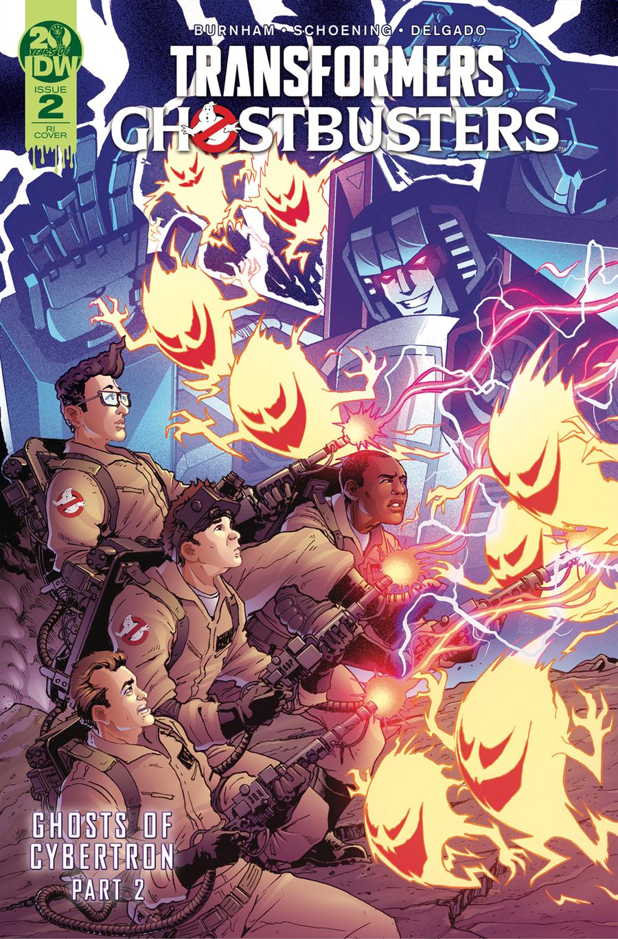 Transformers Ghostbusters #2 Cover C Incentive Andrew Griffith Variant Cover