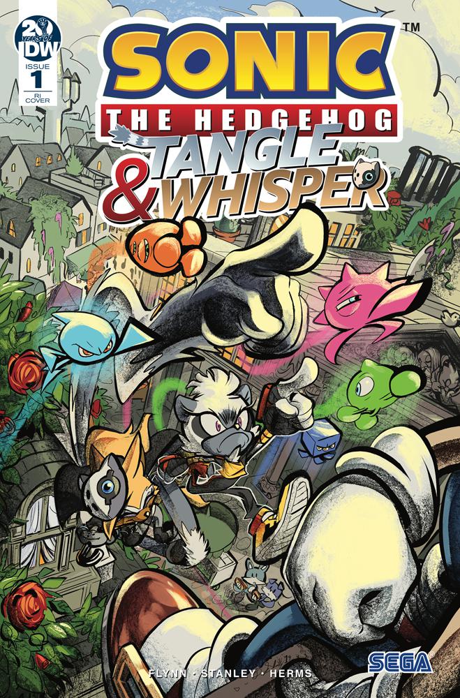 Sonic The Hedgehog Tangle & Whisper #1 Cover C Incentive Diana Skelly Variant Cover