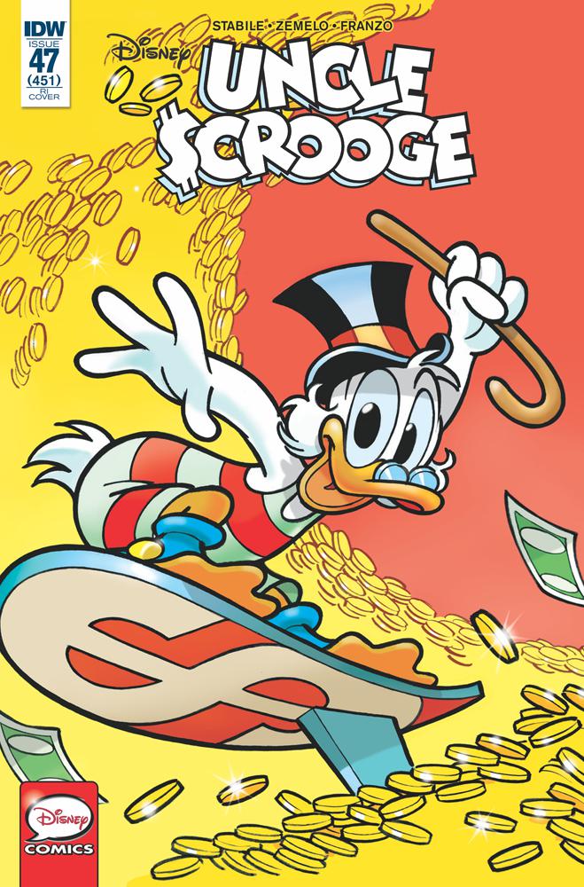 Uncle Scrooge Vol 2 #47 Cover B Incentive Andrea Freccero Variant Cover